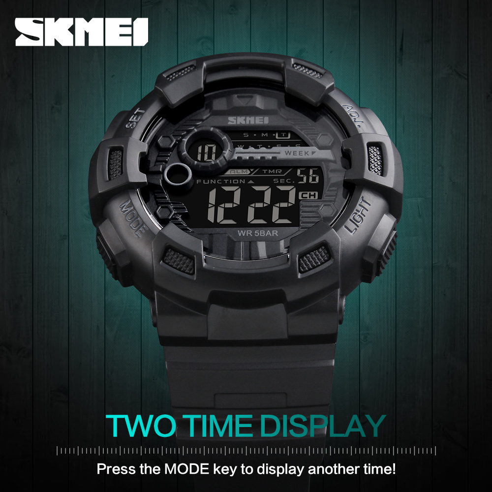 Outdoor Sports List - Zegarek sportowy SKMEI Chrono Digital Watch