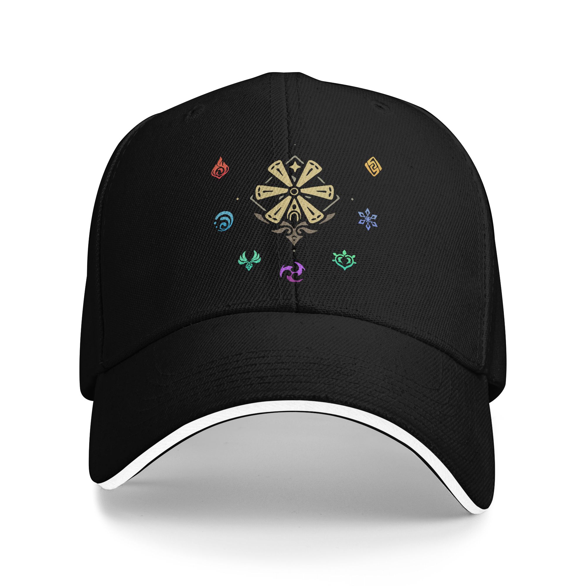 Outdoor Sport Hat Classic - Czapki z daszkiem Genshin Impact Elements