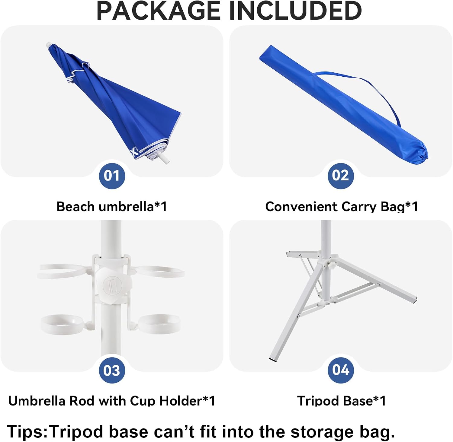 Parasol przenośny 2m z podstaw – Outdoor Sports Umbrella recenzja i cena